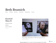 Tablet Screenshot of bethbramich.com